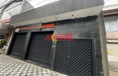 Apartamento sobre loja para alugar com 1 quarto, 45m² - bairro - vila galvão - guarulhos/sp