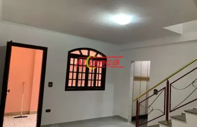 Sobrado + edícula para alugar com 4 quartos sendo 1 suíte, banheiro, sala- 150m²- vila augusta -gru