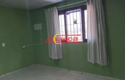Casa com 2 quartos para alugar, 60m² - recreio são jorge - guarulhos/sp por r$ 1.100,00