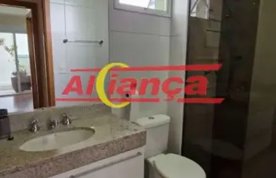 Apartamento para alugar com 2 quartos sendo 1 suite 96 m² - bairro - centro - guarulhos/sp