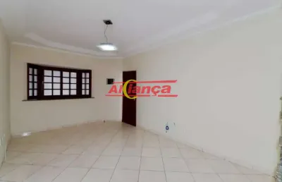 Sobrado com 3 quartos e 2 vagas para alugar, 125m² -jardim santa cecília - guarulhos /sp -r$ 4.223