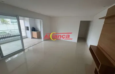 Apartamento com 3 quartos para alugar,  116m² - jardim santa mena - guarulhos/sp -  por r$ 5.000,00