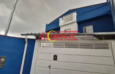 Sobrado para alugar, 3 quartos e 5 vagas, 250m²,ponte grande- guarulhos por r$4.800,00