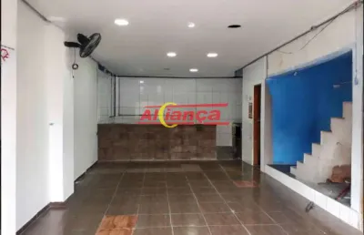 Salão comercial para alugar com 76m², vila nova cumbica - guarulhos/sp por r$ 2.000,00