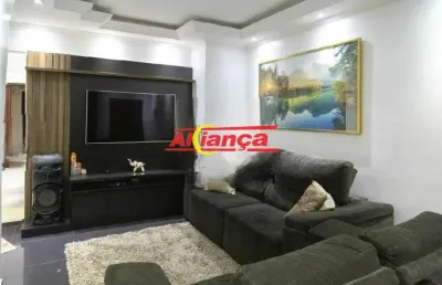 Sobrado com 3 quartos para alugar, 138m² - vila são joão batista - guarulhos /sp - por r$ 3.280,00