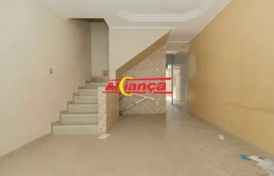 Casa condomínio fechado para alugar, 70 m²  -jardim flor do campo  - guarulhos/sp - por r$ 3.300,00