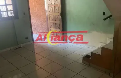 Sobrado comercial para alugar com 2 quartos, 1 vaga de garagem - jd. sta mena- guarulhos