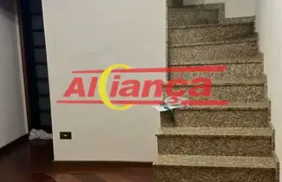 Sobrado para alugar com 3 quartos, suíte, 2 vagas, 125m², jardim las vegas - guarulhos/sp por r$5000