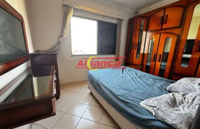 Apartamento mobiliado para alugar com 2 quartos,  bairro -vila rosália  - guarulhos/sp