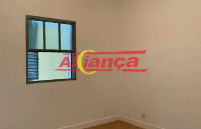 Apartamento com 1 quartos para alugar,  50m² -parque continental - guarulhos/sp - por r$ 800,00