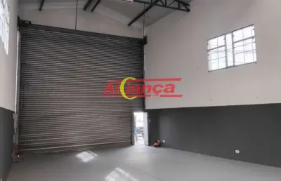 Galpão para alugar com 100m², mezanino, jardim presidente dutra - guarulhos/sp por r$ 4.500,00
