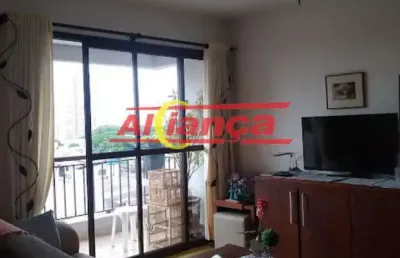 Apartamento para alugar com 3 quartos, sendo 1 suíte, 2 vagas - vila augusta - guarulhos