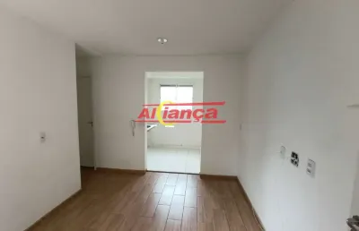 Apartamento com 2 quartos para alugar,  37m² - bairro - guarulhos/sp - por r$ 1.200,00
