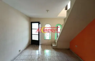 Casa com 3 quartos para alugar, 135m² - jardim las vegas - guarulhos/sp por r$ 1.600,00