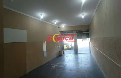 Salão comercial para alugar  com 30m² no jardim pinhal - guarulhos/sp por r$ 1.800,00