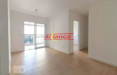 Apartamento para alugar com 2 quartos sendo 1 suíte e 2 banheiros - 68m²- jardim maia - guarulhos