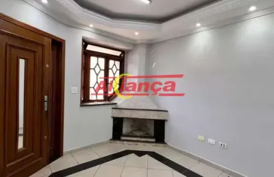 Sobrado para alugar, 4 quartos, 1 suíte e 3 vagas, 320m², -macedo - guarulhos/sp por r$3.100,00