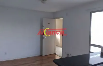 Apartamento com 2 quartos para alugar,  41m² - vila alzira - guarulhos/sp -   r$ 1.100,00