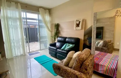 Apartamento térreo mobiliado para locação no bairro bucarein