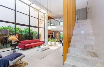 Casa com 3 dormitórios, 320 m² - venda por r$ 3.150.000,00 ou aluguel por r$ 20.250,00/mês - uberaba - curitiba/pr