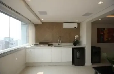 Apartamento na vila andrade    com 4 dormitorios  e 3 vagas  varanda com churrasqueira