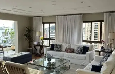 Apartamento   avenda  no real parque  todo reformado     com 240 metros  4 suites    3 vagas