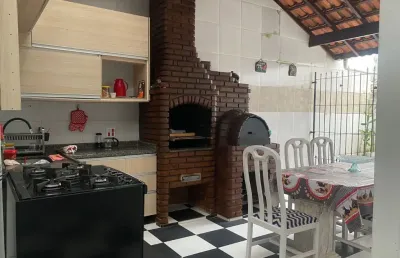 Casa   avenda  na praia grande com 123 metros 2 dormitorios 3 vagas de garagem