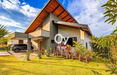 Casa com 4 dormitórios, 380 m² - venda por r$ 2.700.000,00 ou aluguel por r$ 12.895,00/mês - chácara são félix - taubaté/sp