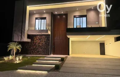 Sobrado com 4 suítes à venda, 427 m² por r$ 3.200.000 - loteamento vivant urbanova - são josé dos campos/sp