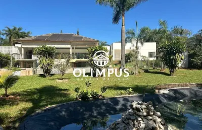 Casa de luxo em condomínio na chácara morada do sol em ótimo bairro