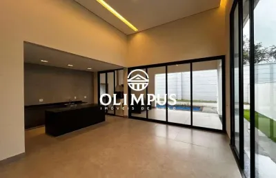 Linda casa 217m² de área construída localizada no condomínio alphaville 22.