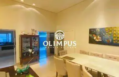 Linda casa em condomínio moderna e de alto padrão com área 253,92m² disponível para venda - uberlândia/mg