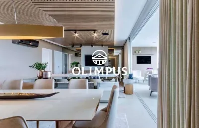 Apartamento maravilhoso todo mobiliado com 197,8m² disponível para venda com 3 suítes - uberlândia-mg