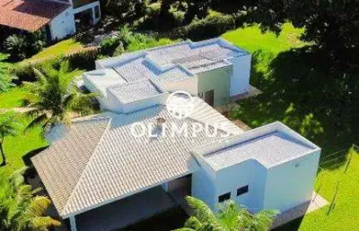 Casa no condomínio morada do sol com área territorial de 5.123,29 m² e área construída averbada de 450,00 m².