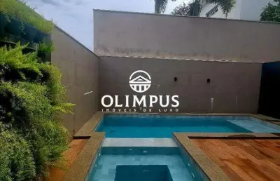 Excelente casa na zona sul no condomínio splendido com 3 suítes e 280m² de área construída - uberlândia-mg
