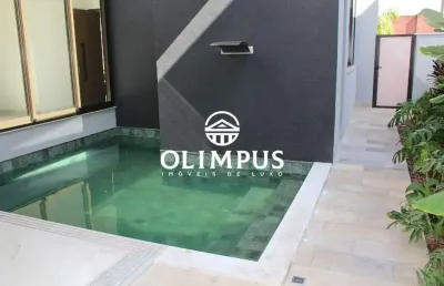 Casa em condomínio fechado com 3 quartos para alugar no Jardins Gênova, Uberlândia 