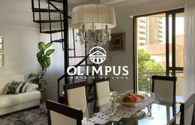 Cobertura à venda, 3 quartos, 1 suíte, 2 vagas, santa mônica - uberlândia/mg
