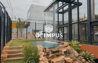 Prédio comercial com 3 andares, área total de 735,00m², récem construído com projeto e execução da m sales construtora.