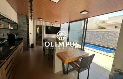 Belíssima casa de luxo no condomínio splendido no bairro jardim botânico