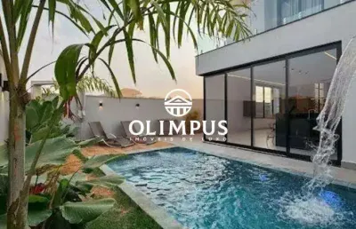 Cód 5930 - lindo sobrado mobiliado em condomínio terras altas com 334m².