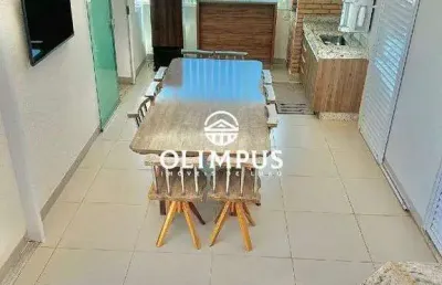Belíssima cobertura de 190m² localizado no bairro santa mônica.