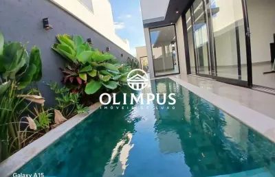 Casa de condominio à venda, 3 quartos, 3 suítes, 4 vagas, jardim botânico - uberlândia/mg