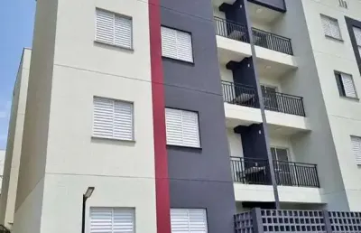 2 dormitórios, 1 banheiro, sala e cozinha integrada, 1 vaga de garagem, lazer completo
