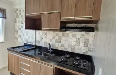 Aluguel de apartamento no jardim morada do sol em indaiatuba-sp: 2 quartos, 2 salas, 1 banheiro, 1 vaga - 49,00m².