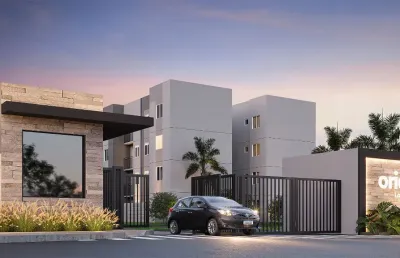 Lançamento de apartamentos bairro campestre - orion residencial - 2 quartos, sala e cozinha integrada, banheiro, lavanderia e sacada