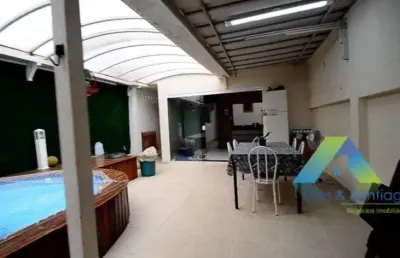 Planalto paulista casa alto padrão 220m², 4 dormitórios, 3 suites, espaço gourmet com piscina, ótima localização e valor !!!