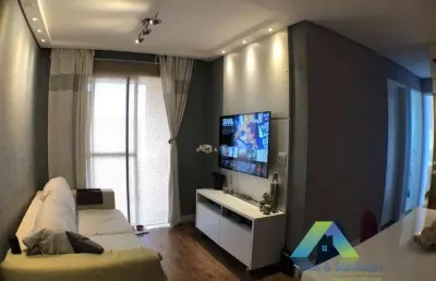 Apartamento com 2 dormitórios à venda, 60m² por r$399mil - sacomã - são paulo/sp