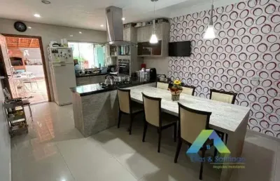 Santo andré sobrado 250m², 3 dormitórios, 1 suíte, 4 vagas ótima localização e valor !!!