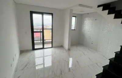 Santo andré cobertura 88m², 2 dormitórios, 1 vaga ótima localização e valor !!!