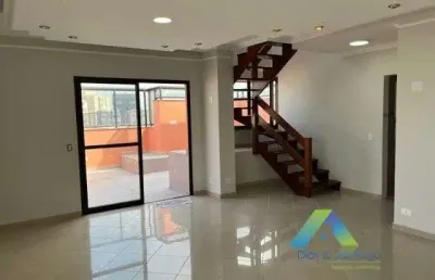Cobertura 169 metros, 3 dormitórios, 3 vagas excelente localização e valor !!!